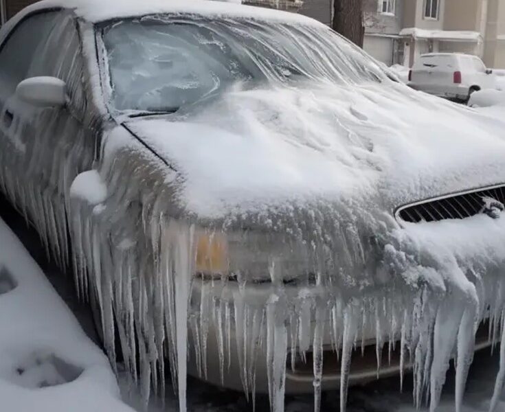 My Neighbor Doused My Car With Water In Freezing Weather My Neighbor Doused My Car With Water In Freezing Weather