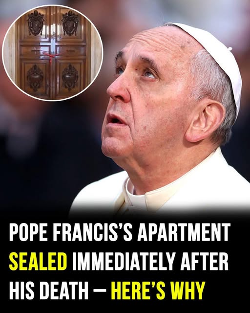 Why Pope Francis’s apartment was sealed immediately after his death
