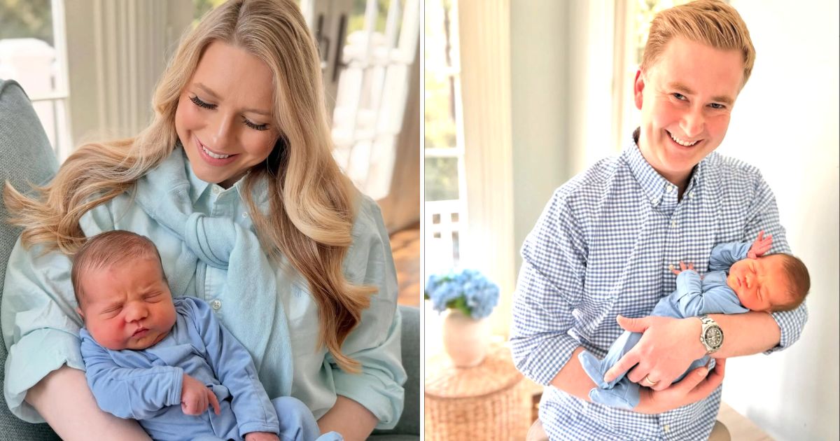 Fox News’ Peter Doocy and wife Hillary welcome second baby after 30-hour labor on a very special day