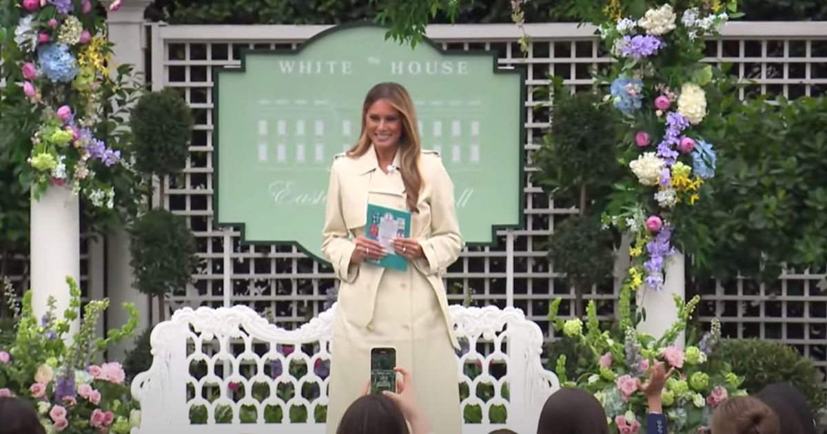 Melania Trump reads to children as President Trump hosts joyful Easter Egg Roll at the White House