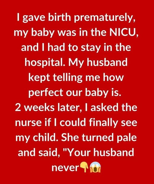 MY BABY WAS IN THE NICU… BUT THEN I LEARNED THE UNTHINKABLE