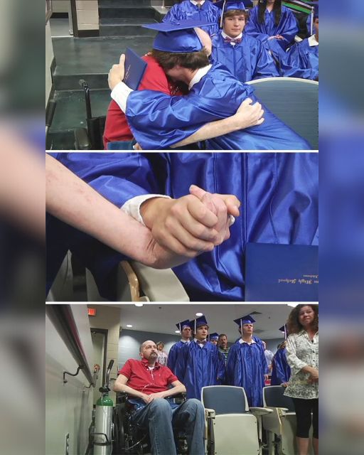 I DIDN’T THINK HE’D MAKE IT TO MY GRADUATION—SO I BROUGHT IT TO HIM