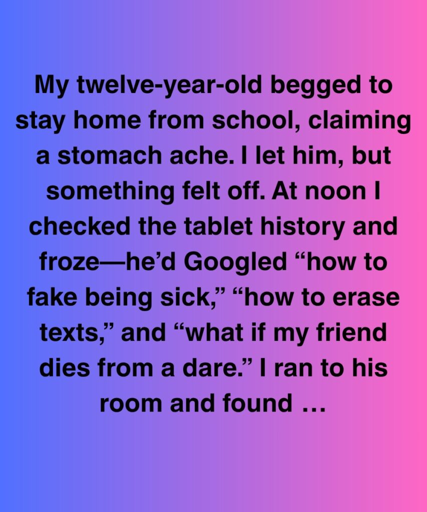 What I Found On His Tablet Changed Everything