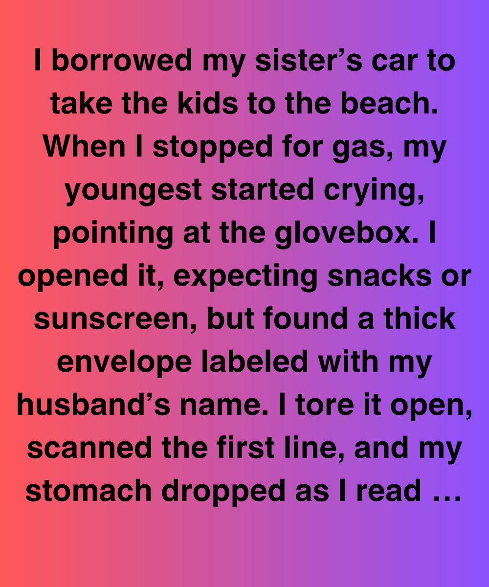 The Envelope In My Sister’s Car