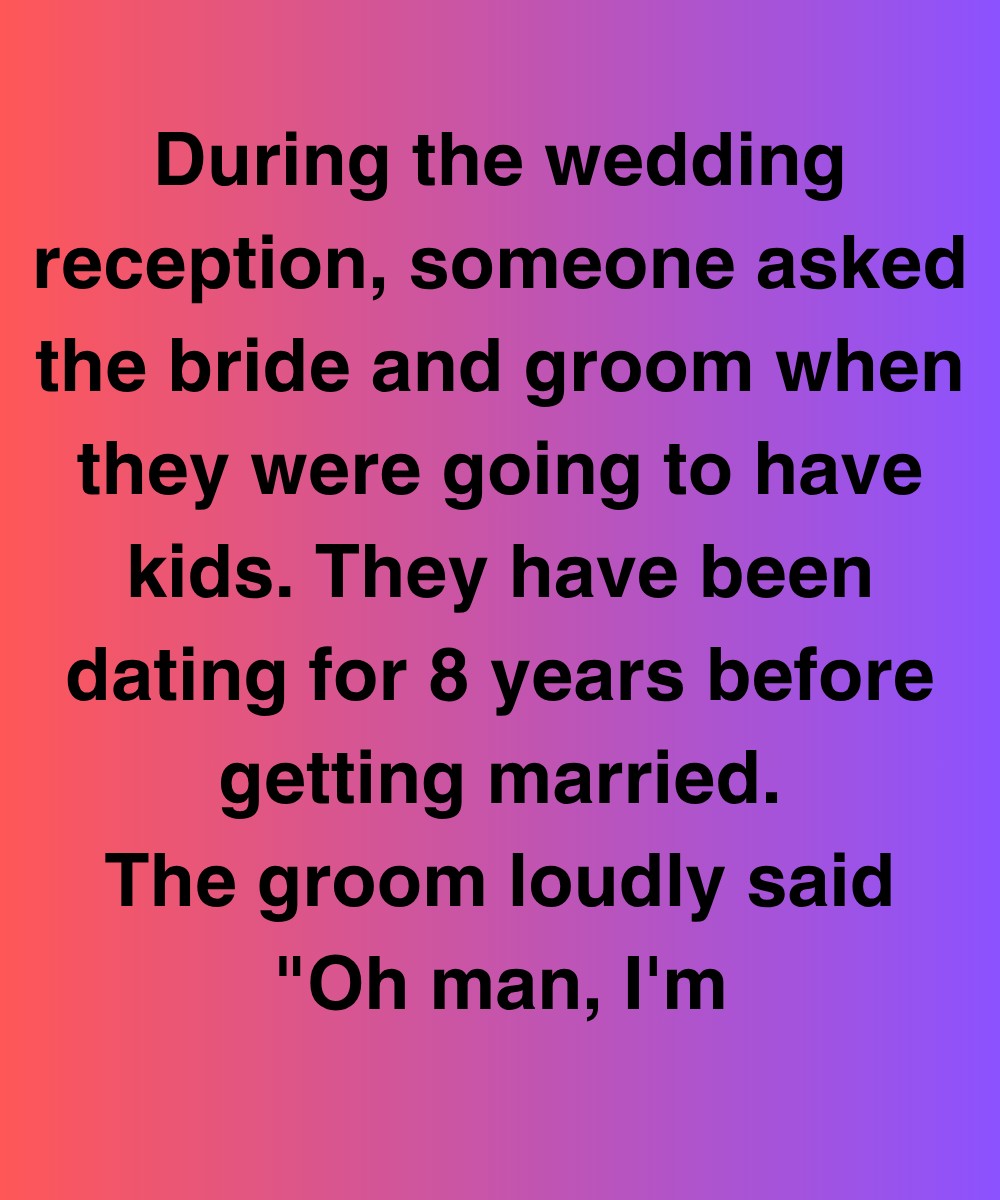 During The Toast, The Groom Joked About Not Wanting Kids—But That’s Not What Shocked Us Most
