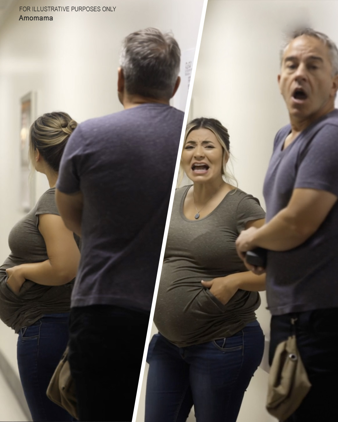 I Accidentally Caught My Husband at a Clinic with His Heavily Pregnant Ex – He Whispered Something to Her That Made Me Freeze