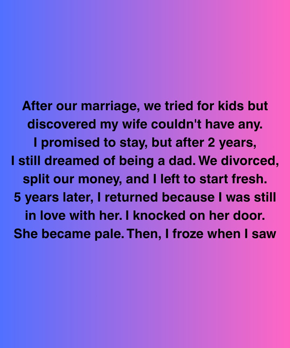 The Day I Returned To My Ex-Wife’s Door Changed My Life Forever