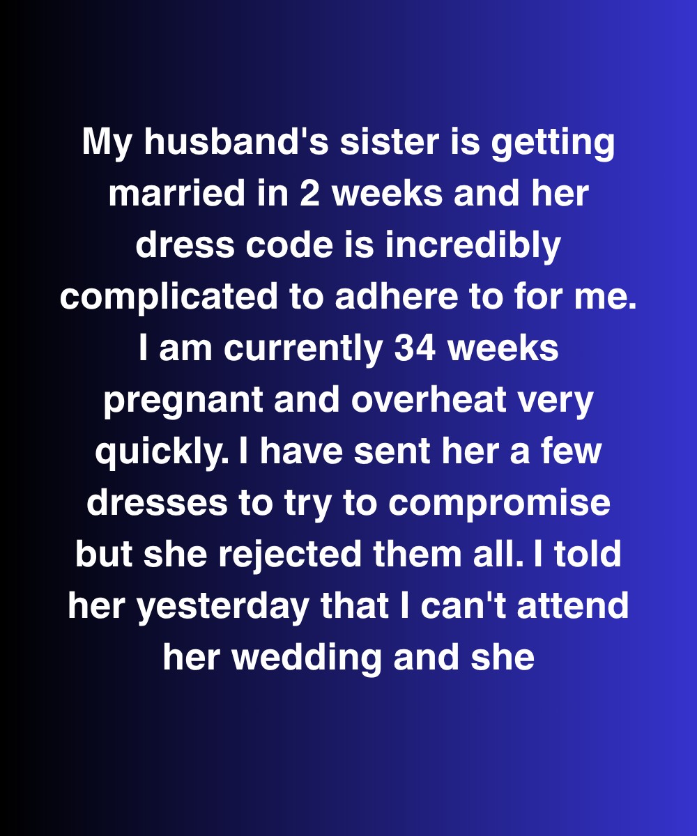 I Told My Sister-In-Law I’d Miss Her Wedding—Then She Tried To Out Me Publicly