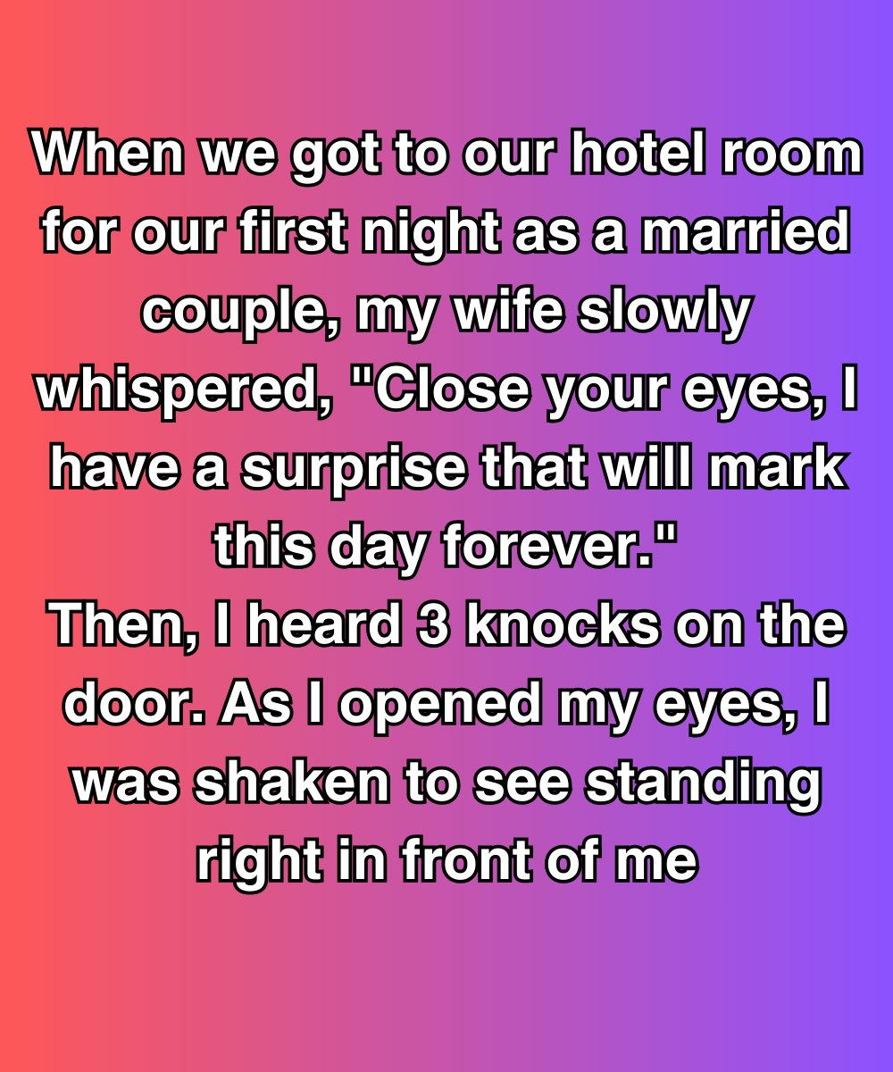 She Whispered It Would Mark Our Wedding Night Forever—Then Someone Knocked Three Times