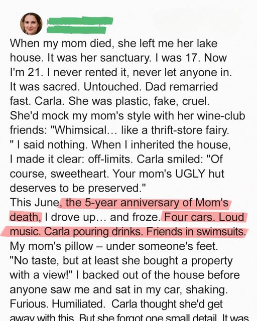 My Stepmom Took Over My Lake House — But Things Didn’t Go as She Planned
