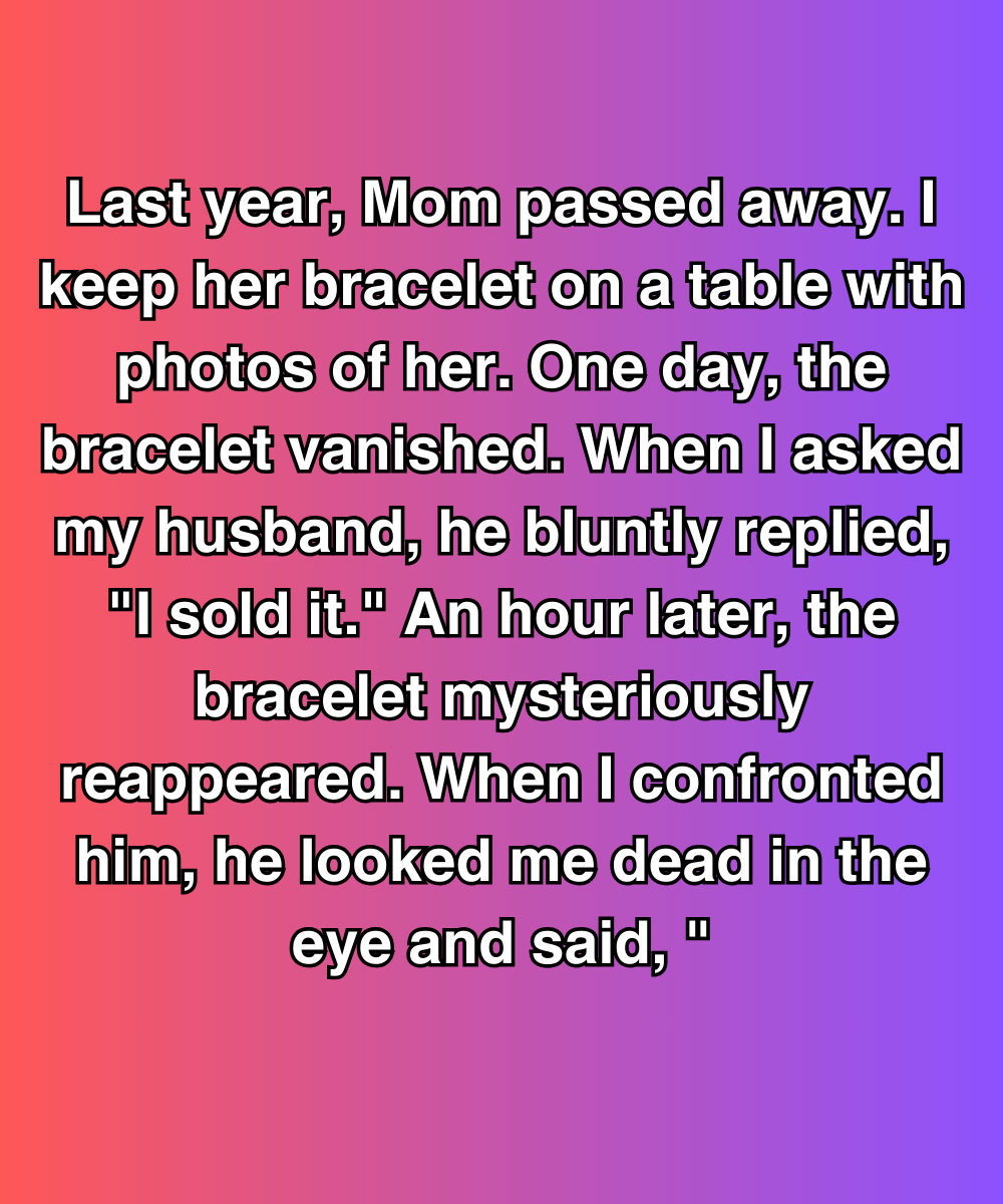The Bracelet That Wouldn’t Leave Me
