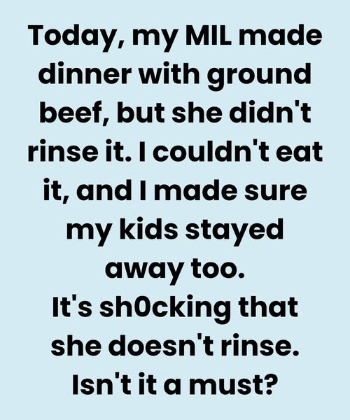 How Rinsing Ground Beef Affects Your Health