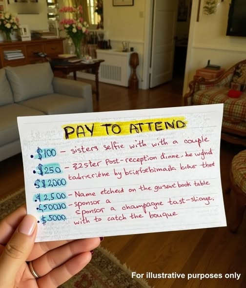 My Sister Made Guests Pay to Sit, Eat, and Take Photos at Her Wedding — So I Had a Clever Plan to Embarrass Her My Sister Made Guests Pay to Sit, Eat, and Take Photos at Her Wedding — So I Had a Clever Plan to Embarrass Her