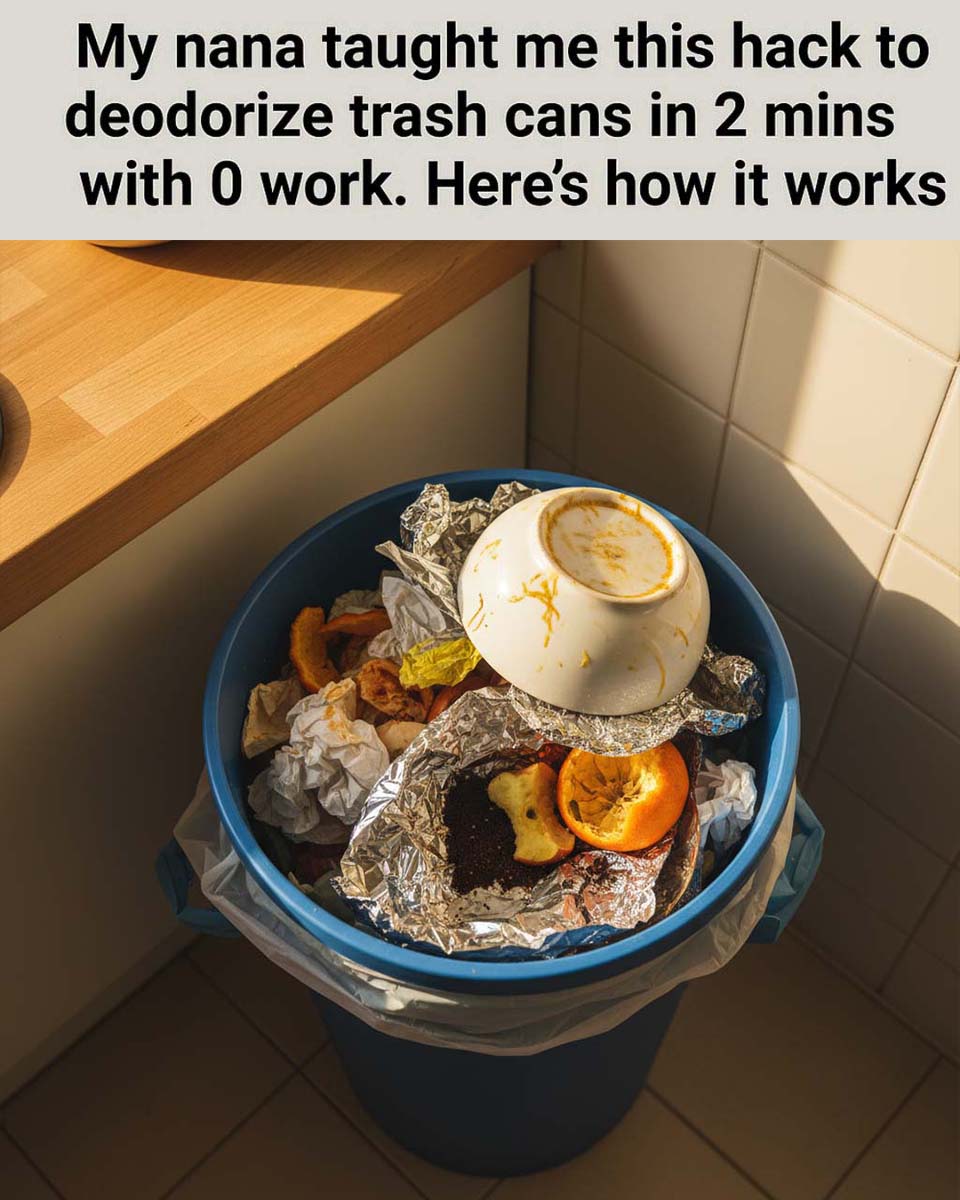 My nana taught me this hack to deodorize trash cans My nana taught me this hack to deodorize trash cans