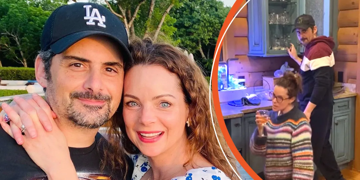 Brad Paisley & Kimberly Williams Privately Raise Their 2 Kids in Cozy Log House – Photos