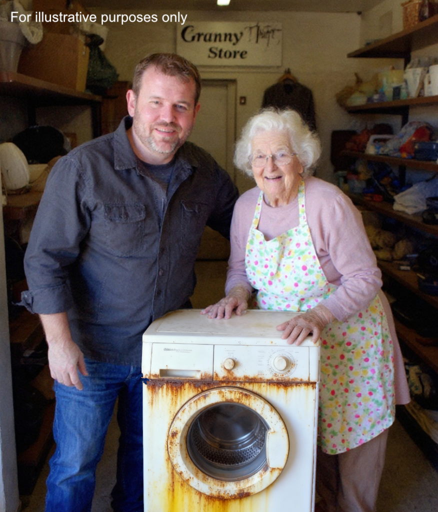 As a Struggling Single Dad, I Bought a Used Washer from a Thrift Store — What I Found Hidden Inside Changed Our Lives Forever