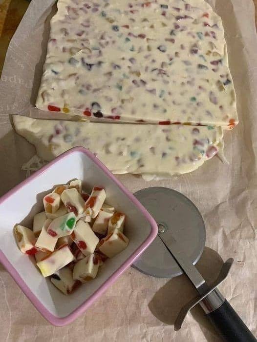 Four Ingredient Nougat Bars