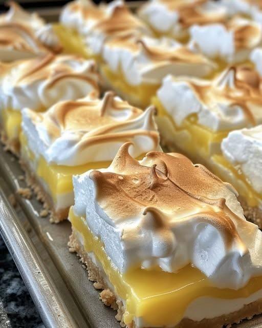Sunny Lemon Meringue Treats
