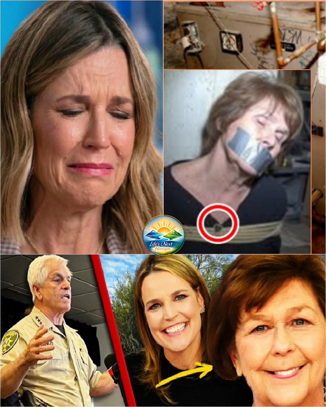 SAD NEWS! Savannah Guthrie has shared the most recent development regarding the search for her missing mother: “Law enforcement has relayed to me information I never hoped to receive”.