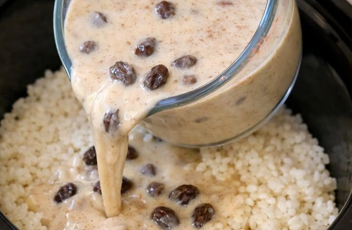 Rice Pudding Made Easy in a Slow Cooker