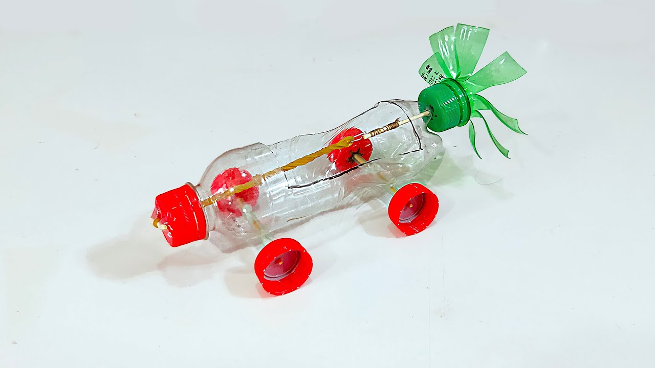 DIY Plastic Bottle Wind Power Car
