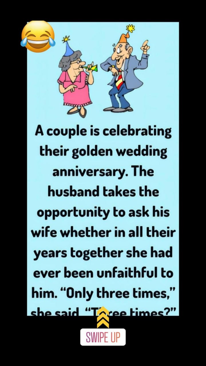 Joke of the day: Couple celebrates golden anniversary