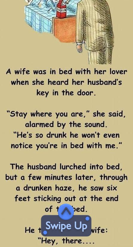 He Saw 6 Feet In Bed So His Wife Made Him Count Again