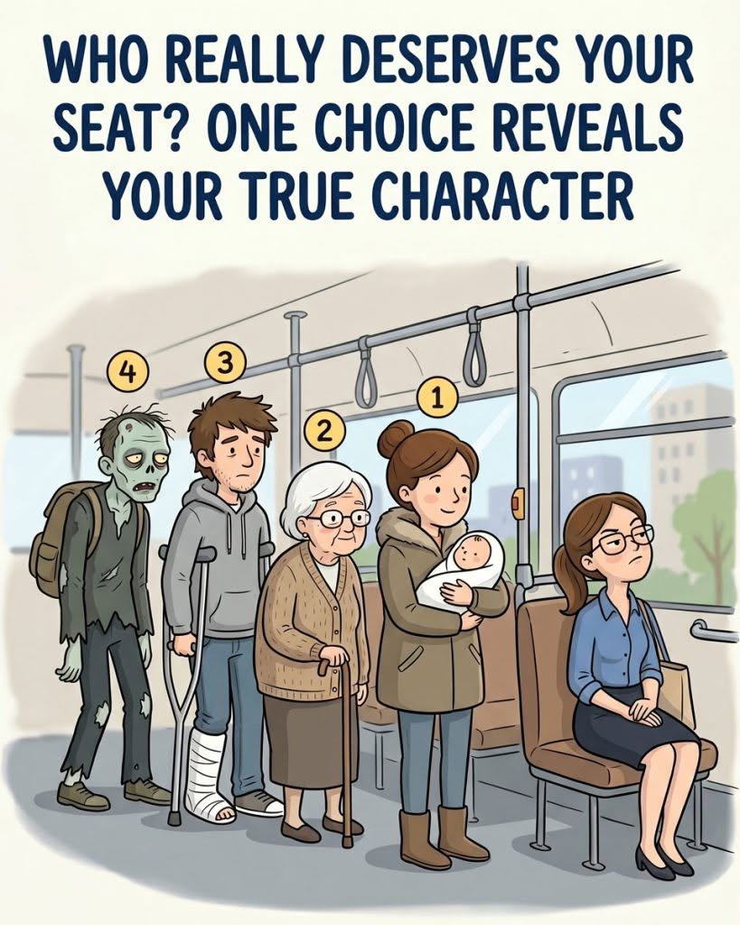 Who Really Deserves Your Seat? One Choice Reveals Your True Character