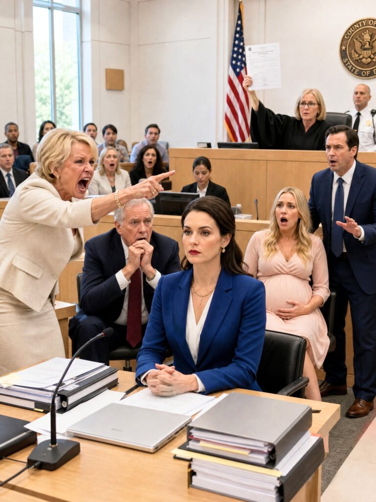 My own mother stood in court, pointed at me, and screamed, “SHE IS A DRUG ADDICT!” She thought a forged lab report would steal my $5 million inheritance, but the judge quietly asked, “Mrs. Reynolds…