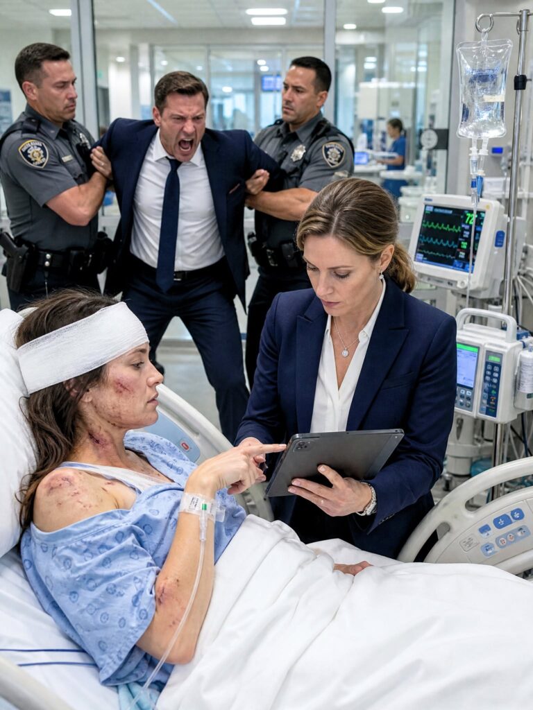 My husband be:@t me so badly I woke up in the ICU, fighting for every breath.