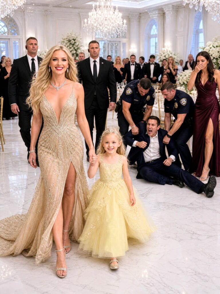 I took my daughter to surprise my husband at a corporate gala. Before we even reached the elevator, his secretary smirked and said, “His wife and son are already upstairs.”