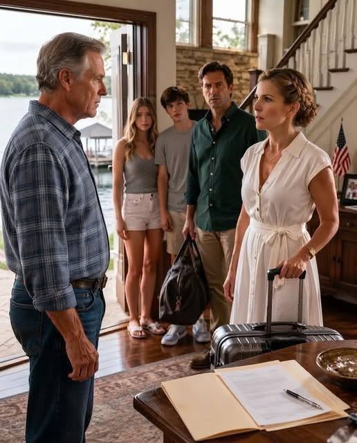 Nine years of silence ended with an unexpected knock at my door. They arrived with suitcases—and expectations I never agreed to.
