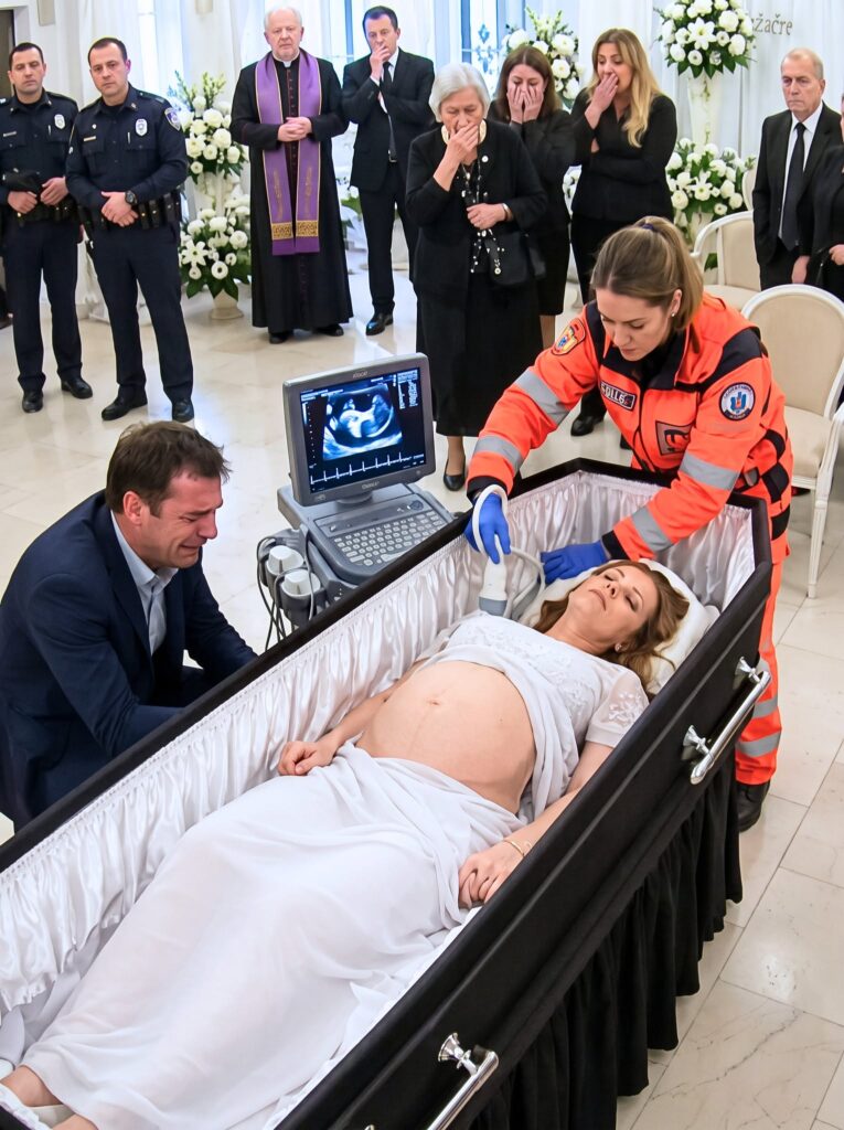 While my pregnant wife was being prepared for cremation, I requested one final look inside the coffin.
