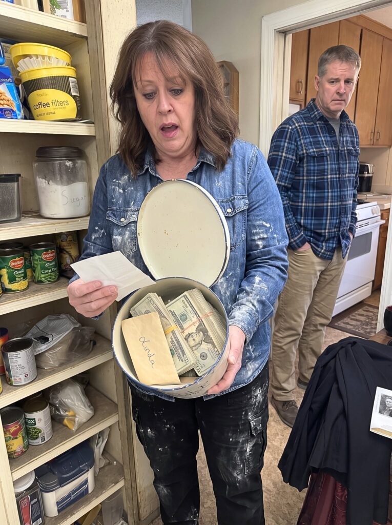 I was cleaning out Mama’s pantry after her funeral when I found $18,940 hidden inside the old flour tin she had warned us never to touch.