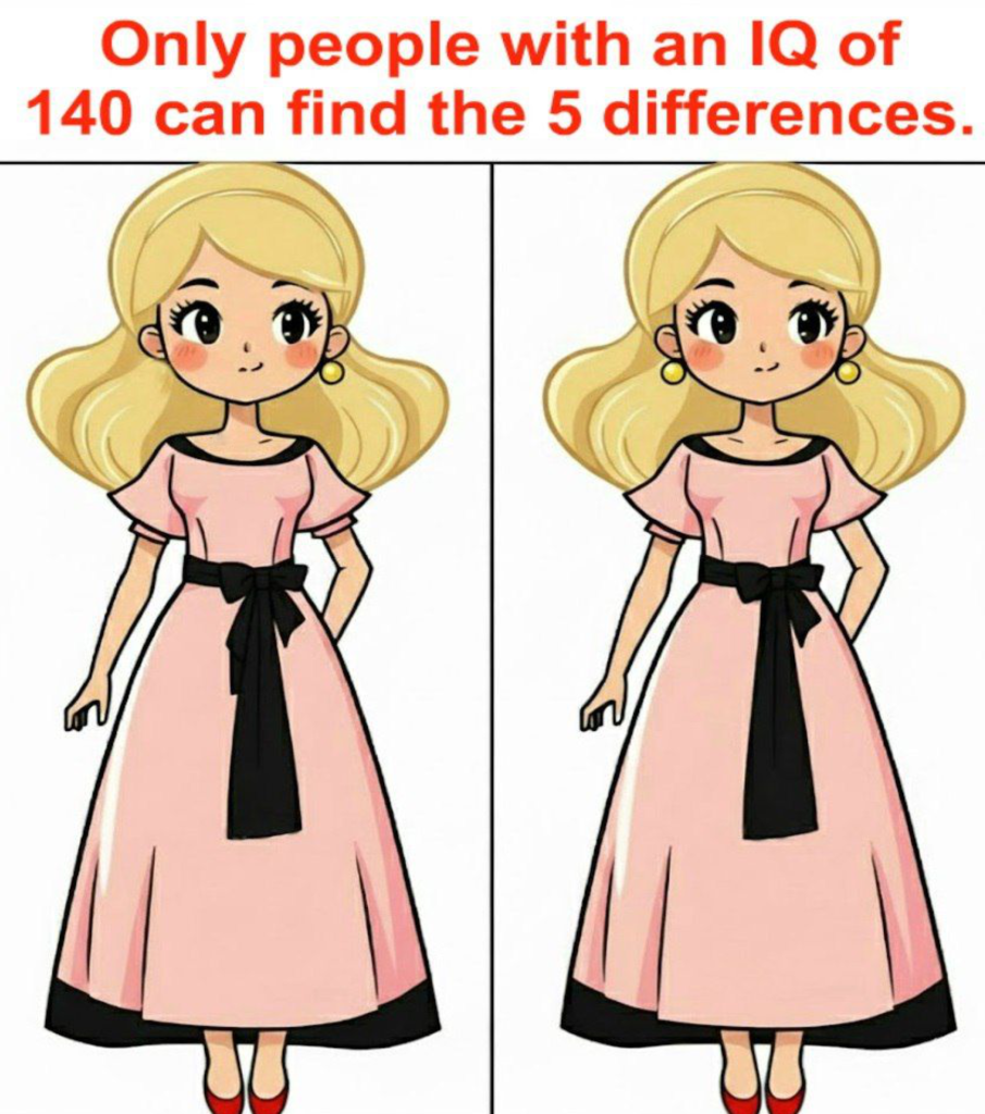 Most People Give Up Before Finding the 5th Difference… Will You?