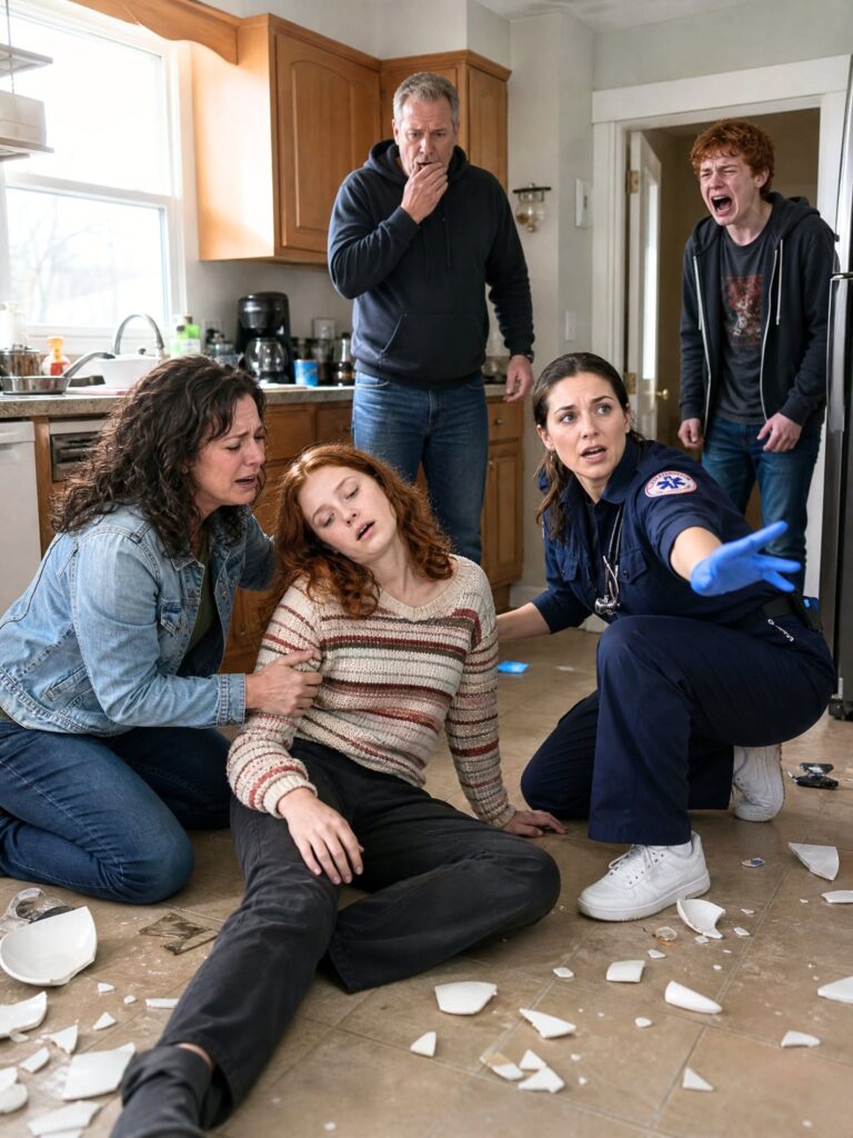 “Quit faking it,” my mother snapped as I struggled to breathe beside the kitchen sink.