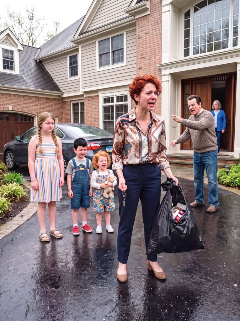 My husband abandoned our family for another woman, so I fled with our three children and begged my parents to let us stay.